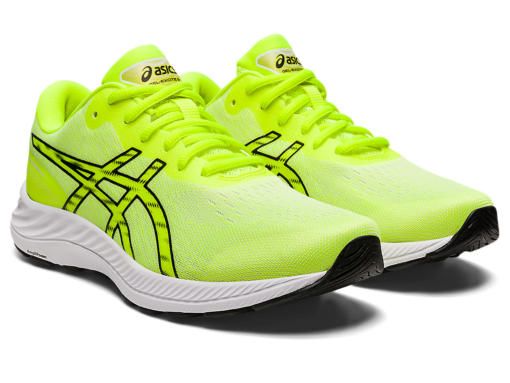 Sapatos de Caminhada Asics Gel-Excite 9 Feminino Amarelas Pretas | 3021-ESAXB