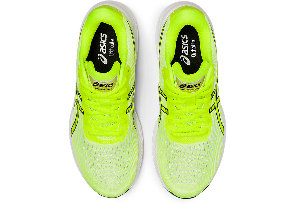 Sapatos de Caminhada Asics Gel-Excite 9 Feminino Amarelas Pretas | 3021-ESAXB