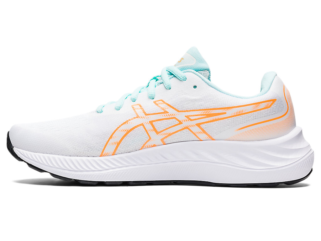 Sapatos de Caminhada Asics Gel-Excite 9 Feminino Branco Laranja | 3724-DAIWZ