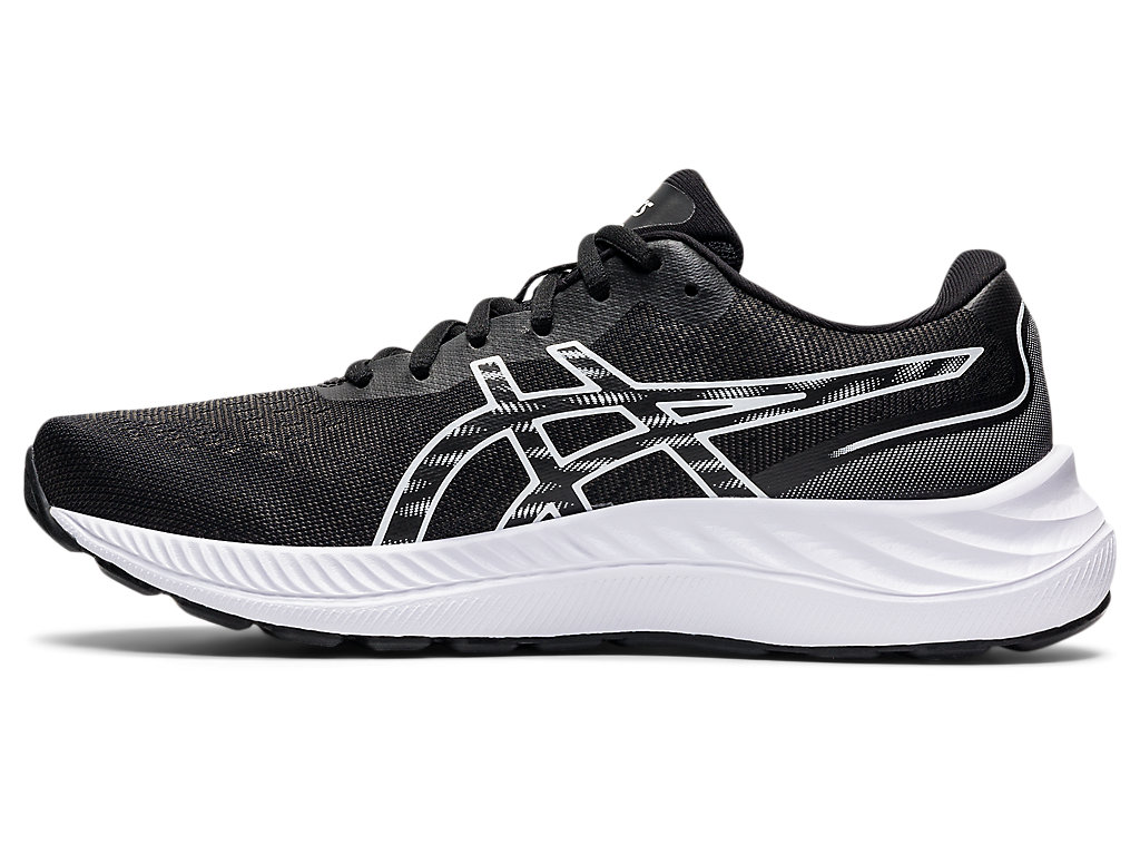 Sapatos de Caminhada Asics Gel-Excite 9 Feminino Pretas Branco | 7396-QHYDR