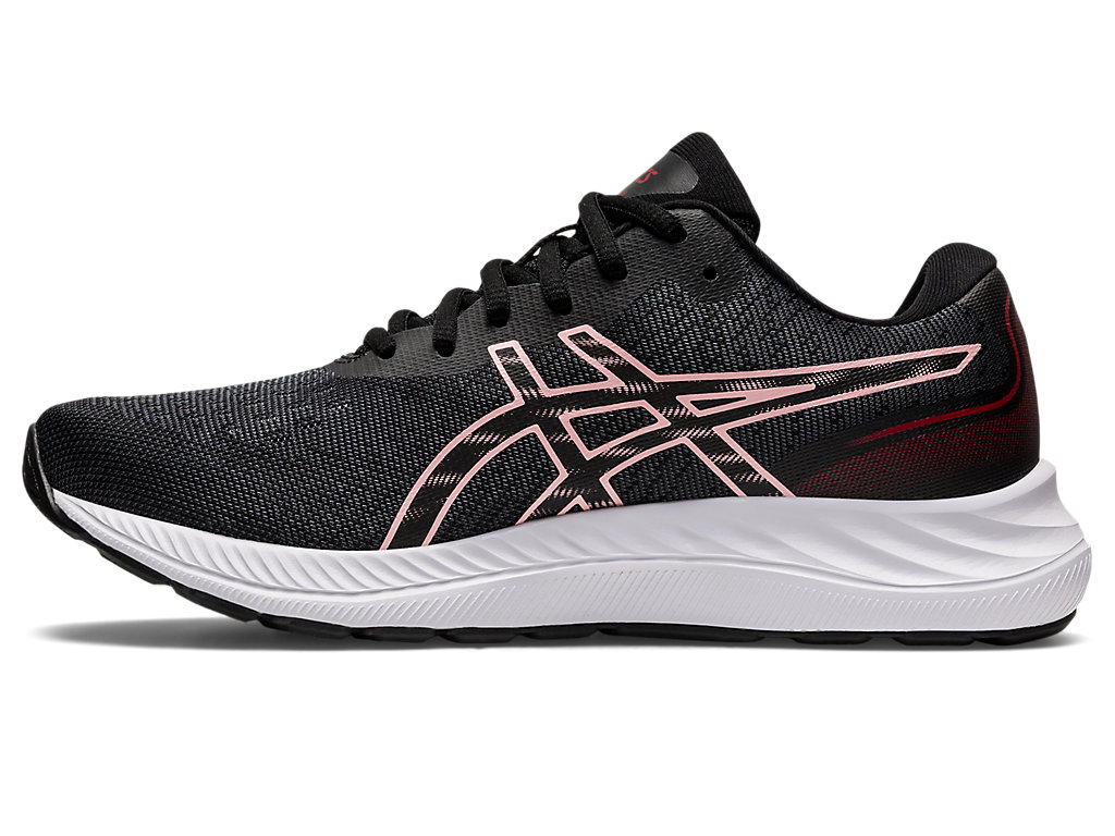 Sapatos de Caminhada Asics Gel-Excite 9 Feminino Pretas Rosa | 8156-IPENW