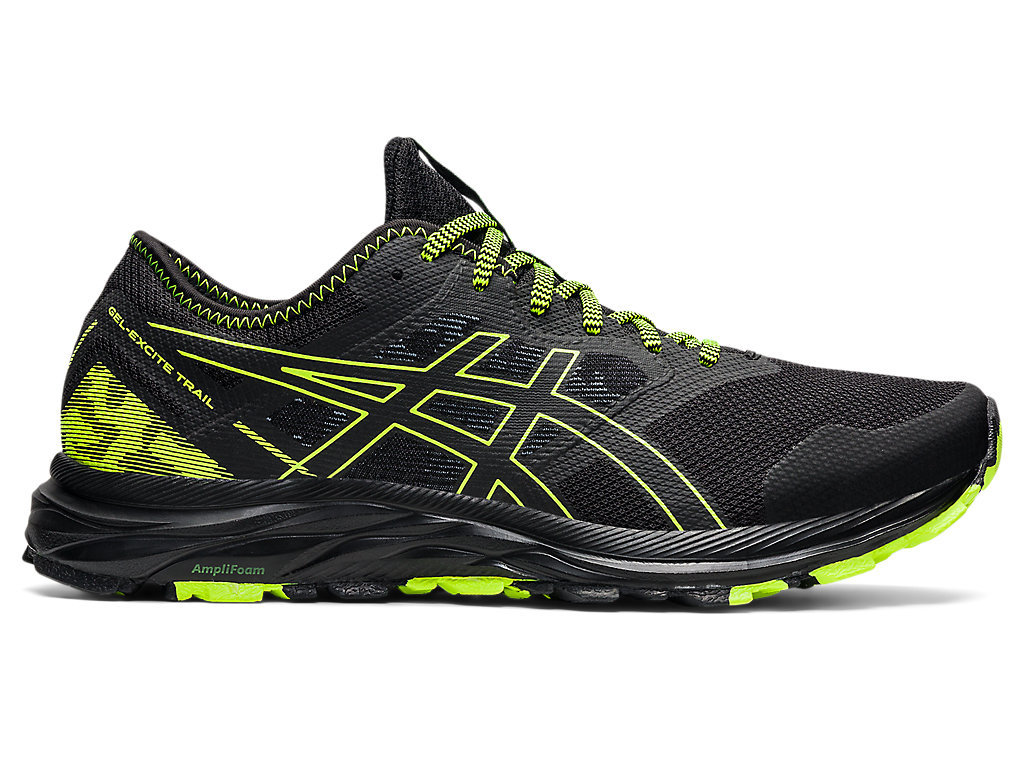 Sapatos de Caminhada Asics Gel-Excite Trilha Masculino Pretas Verdes | 6038-VWMGE