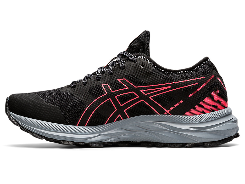 Sapatos de Caminhada Asics Gel-Excite Trilha Feminino Pretas Coral | 7198-XCHSB