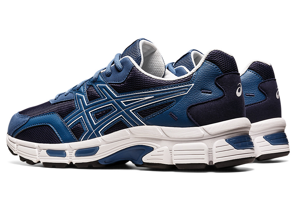 Sapatos de Caminhada Asics Gel-Jog Mc Masculino Azul Marinho Cinzentas Escuro | 8740-ICAQX