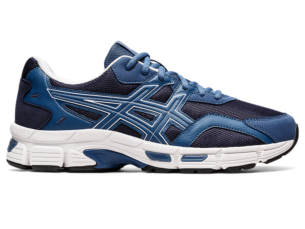 Sapatos de Caminhada Asics Gel-Jog Mc Masculino Azul Marinho Cinzentas Escuro | 8740-ICAQX