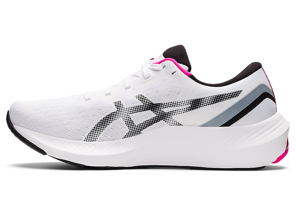 Sapatos de Caminhada Asics Gel-Pulse 13 Feminino Branco Pretas | 1628-HTMIE