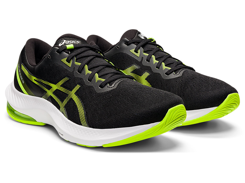 Sapatos de Caminhada Asics Gel-Pulse 13 Masculino Pretas Verdes | 2317-LGZOC