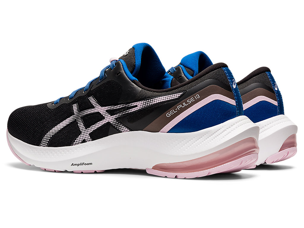 Sapatos de Caminhada Asics Gel-Pulse 13 Feminino Pretas Rosa | 5618-STOMA