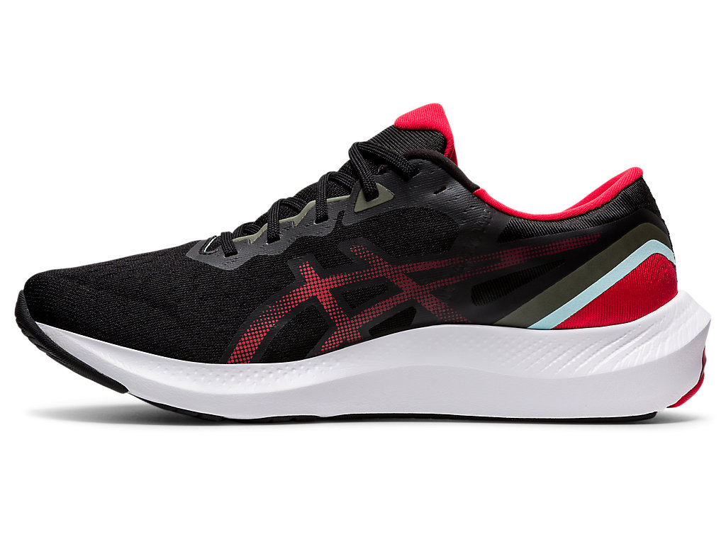 Sapatos de Caminhada Asics Gel-Pulse 13 Masculino Pretas Vermelhas | 6739-SHWFY