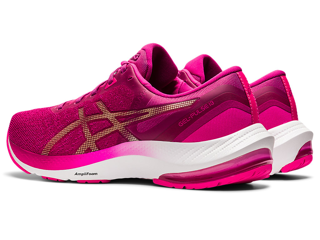 Sapatos de Caminhada Asics Gel-Pulse 13 Feminino Fucsia Vermelhas | 7095-DIZSA