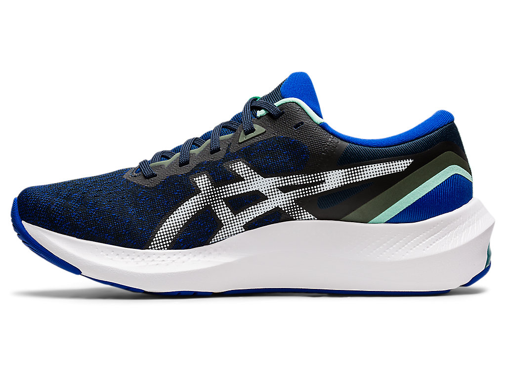 Sapatos de Caminhada Asics Gel-Pulse 13 Feminino Azuis Branco | 7502-OJLTK