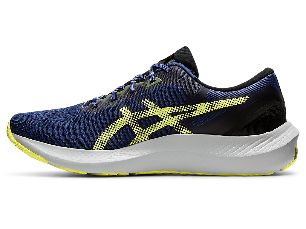 Sapatos de Caminhada Asics Gel-Pulse 13 Masculino Azuis Amarelas | 8314-WIHXR