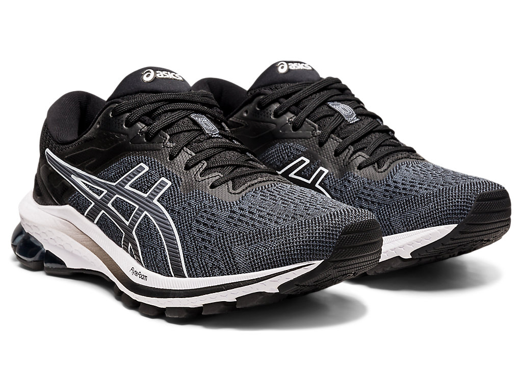 Sapatos de Caminhada Asics Gt-1000 10 (D) Feminino Pretas Branco | 1763-ZOYGD