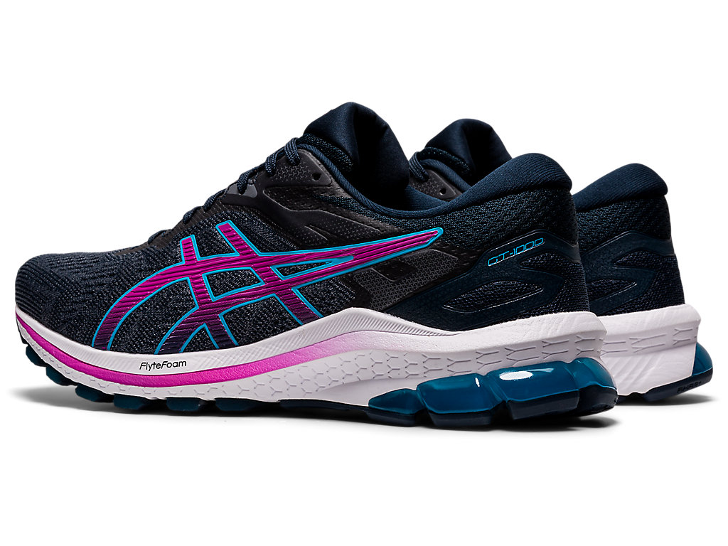 Sapatos de Caminhada Asics Gt-1000 10 (D) Feminino Azuis Roxo | 4037-WEUTJ