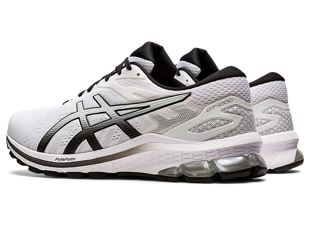 Sapatos de Caminhada Asics Gt-1000 10 Masculino Branco Pretas | 6045-NKFRV