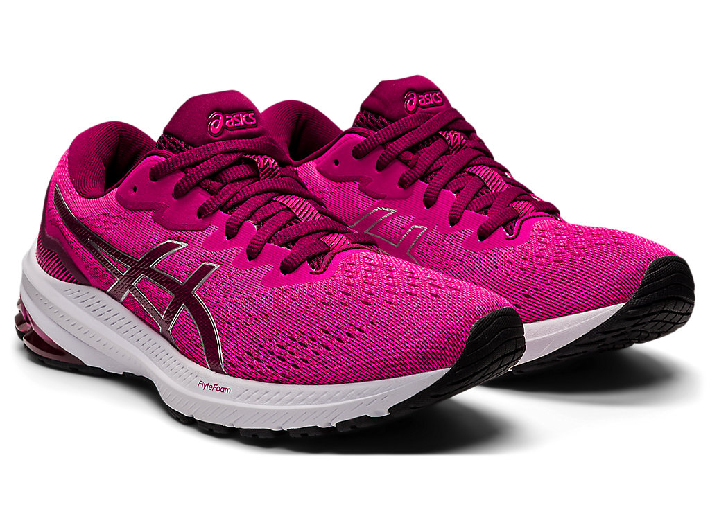 Sapatos de Caminhada Asics Gt-1000 11 Feminino Rosa | 0756-DLBMJ