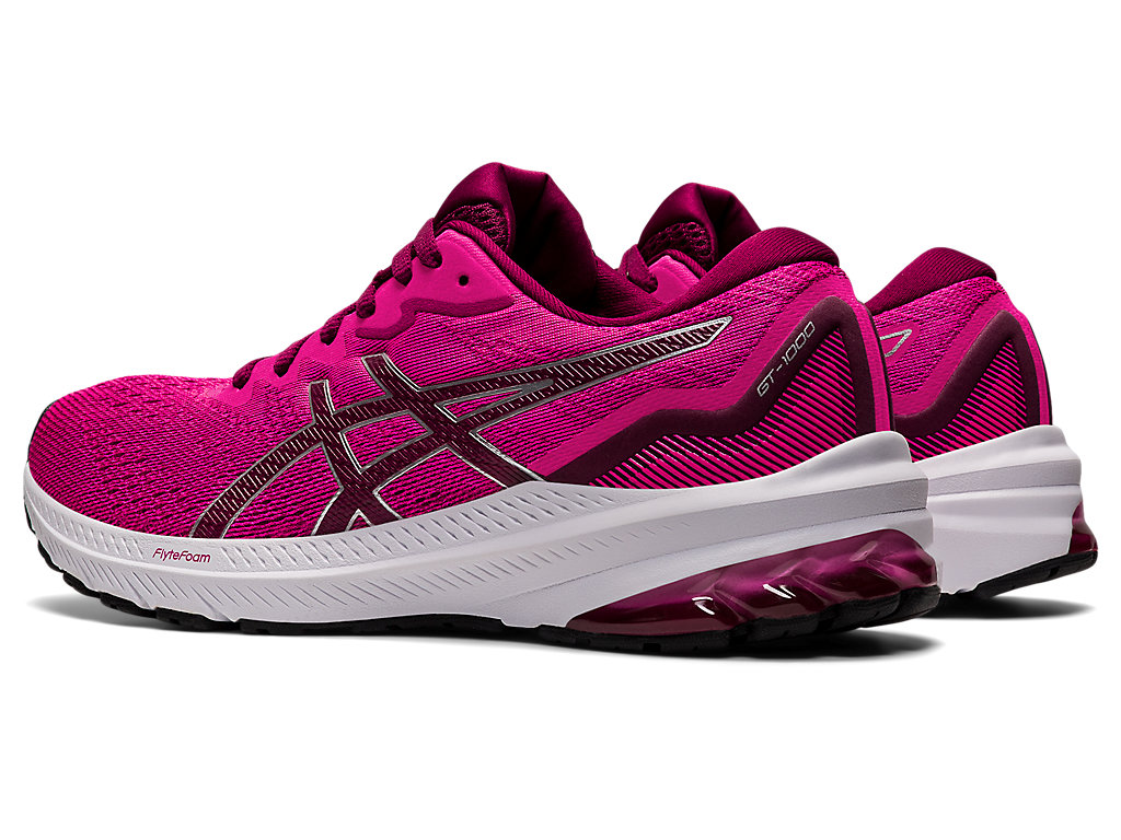 Sapatos de Caminhada Asics Gt-1000 11 Feminino Rosa | 0756-DLBMJ