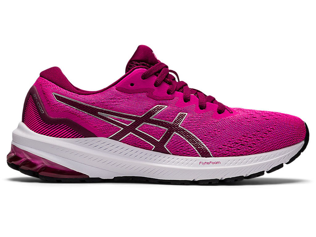 Sapatos de Caminhada Asics Gt-1000 11 Feminino Rosa | 0756-DLBMJ