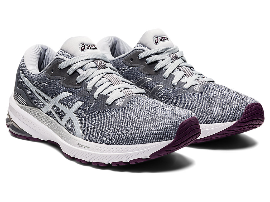 Sapatos de Caminhada Asics Gt-1000 11 Feminino Cinzentas Branco | 0971-PCQZK