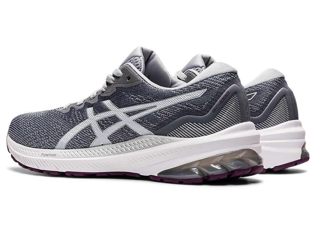 Sapatos de Caminhada Asics Gt-1000 11 Feminino Cinzentas Branco | 0971-PCQZK