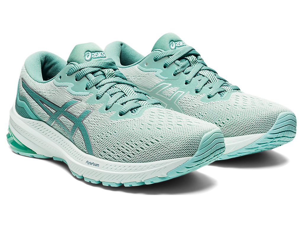 Sapatos de Caminhada Asics Gt-1000 11 Feminino Verde Oliva | 3971-UVCTZ