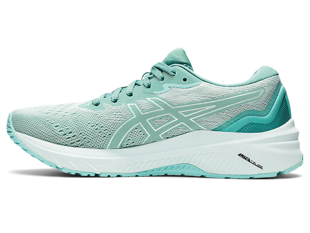 Sapatos de Caminhada Asics Gt-1000 11 Feminino Verde Oliva | 3971-UVCTZ