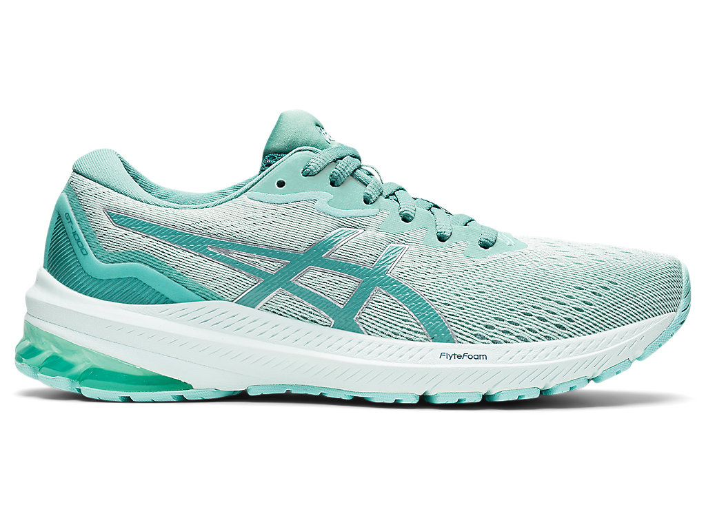 Sapatos de Caminhada Asics Gt-1000 11 Feminino Verde Oliva | 3971-UVCTZ