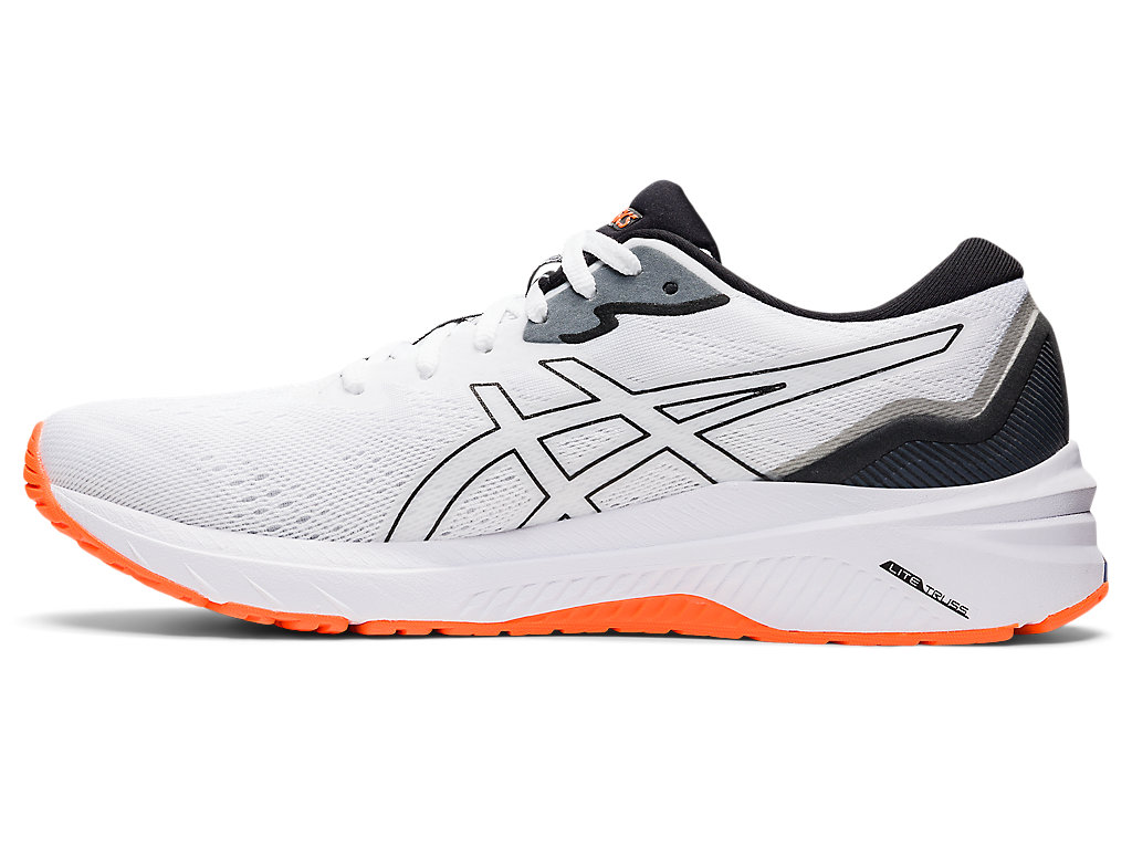 Sapatos de Caminhada Asics Gt-1000 11 Masculino Branco Azuis | 7392-YDSHB