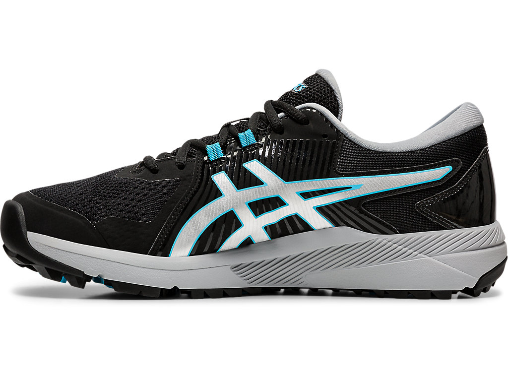 Sapatos de Golfe Asics Gel-Course Glide Men Masculino Pretas Prateadas | 6907-ROCTM