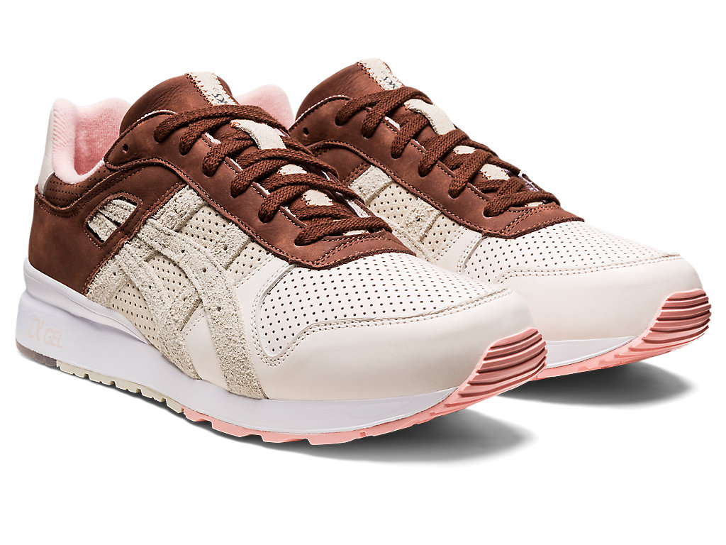 Sneakers Asics Afew X Gt-Ii Feminino Rosa Chocolate Marrom | 5812-WSCZV