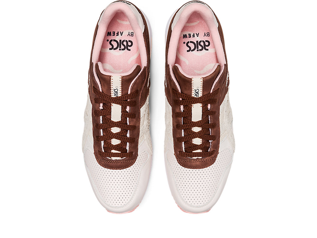 Sneakers Asics Afew X Gt-Ii Feminino Rosa Chocolate Marrom | 5812-WSCZV