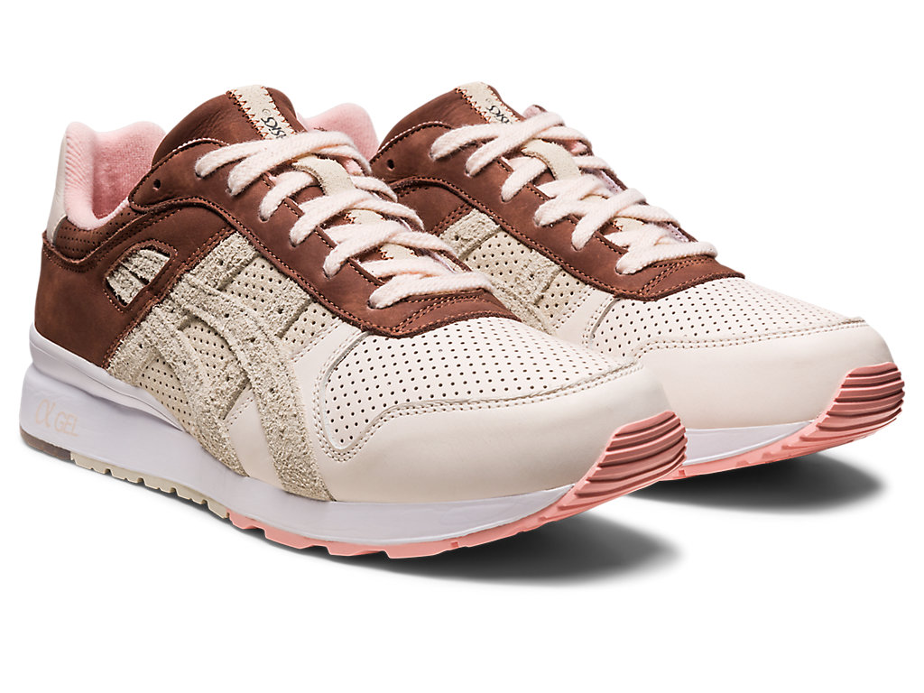 Sneakers Asics Afew X Gt-Ii Feminino Rosa Chocolate Marrom | 5812-WSCZV