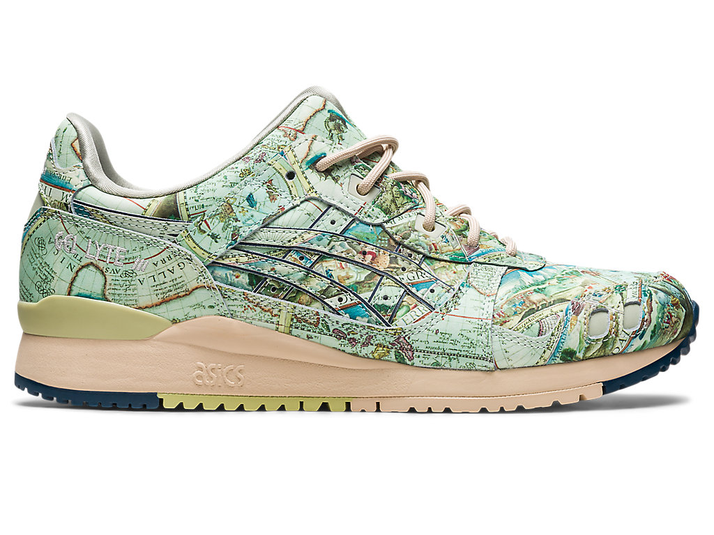 Sneakers Asics Atmos X Gel-Lyte Iii Og Masculino Verdes Azuis | 2436-NCLPT