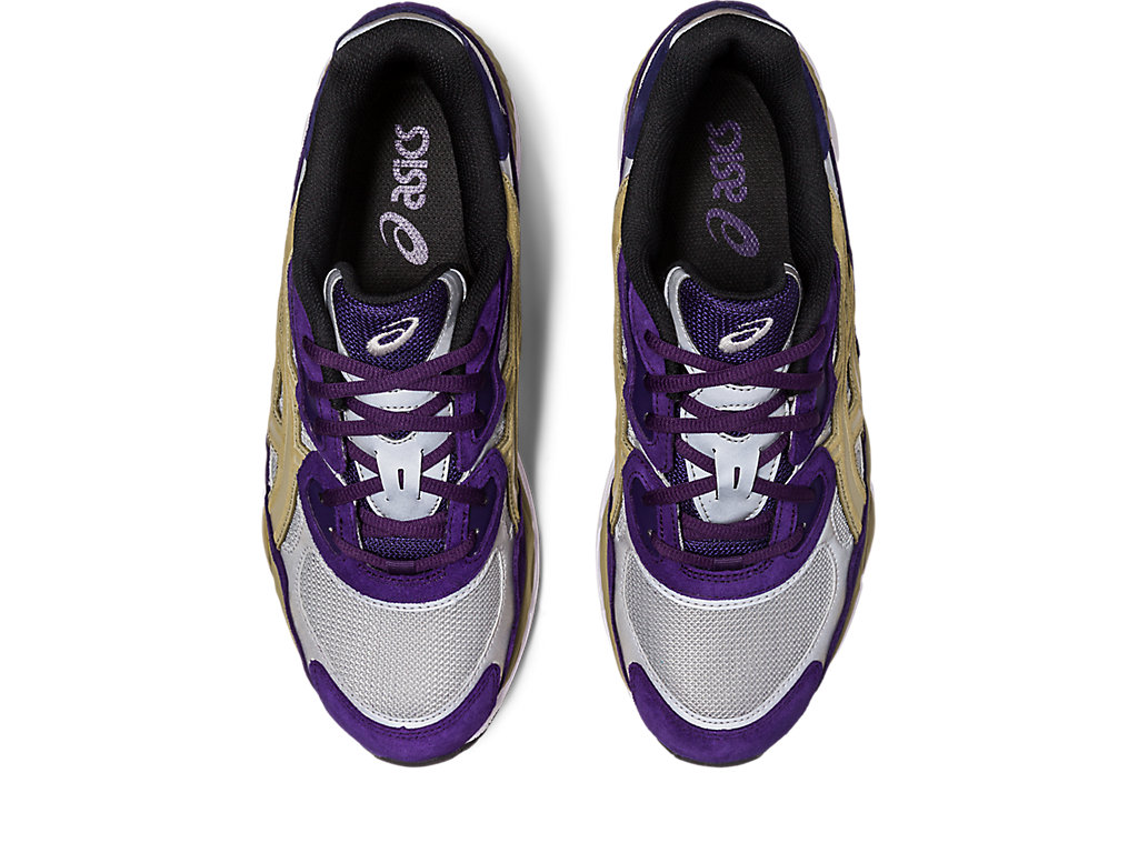 Sneakers Asics Awake Ny X Gel-Nyc Masculino Prateadas Roxo | 5649-PNHEQ