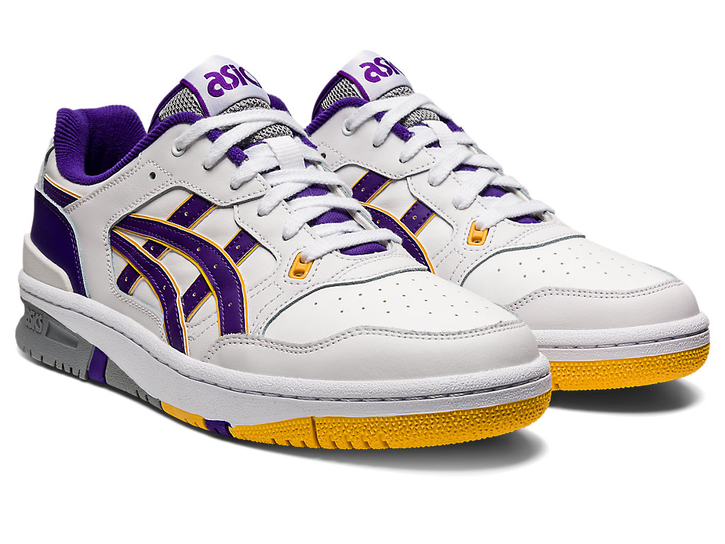 Sneakers Asics Ex89 Feminino Branco Roxo | 7638-WPHSV