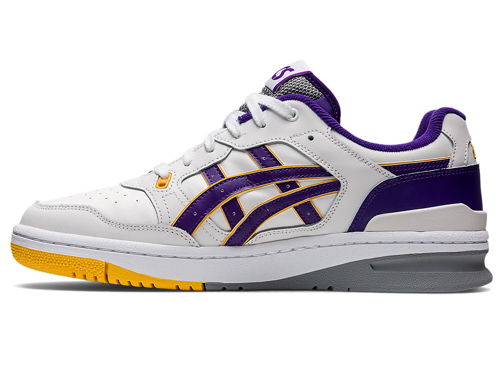 Sneakers Asics Ex89 Feminino Branco Roxo | 7638-WPHSV