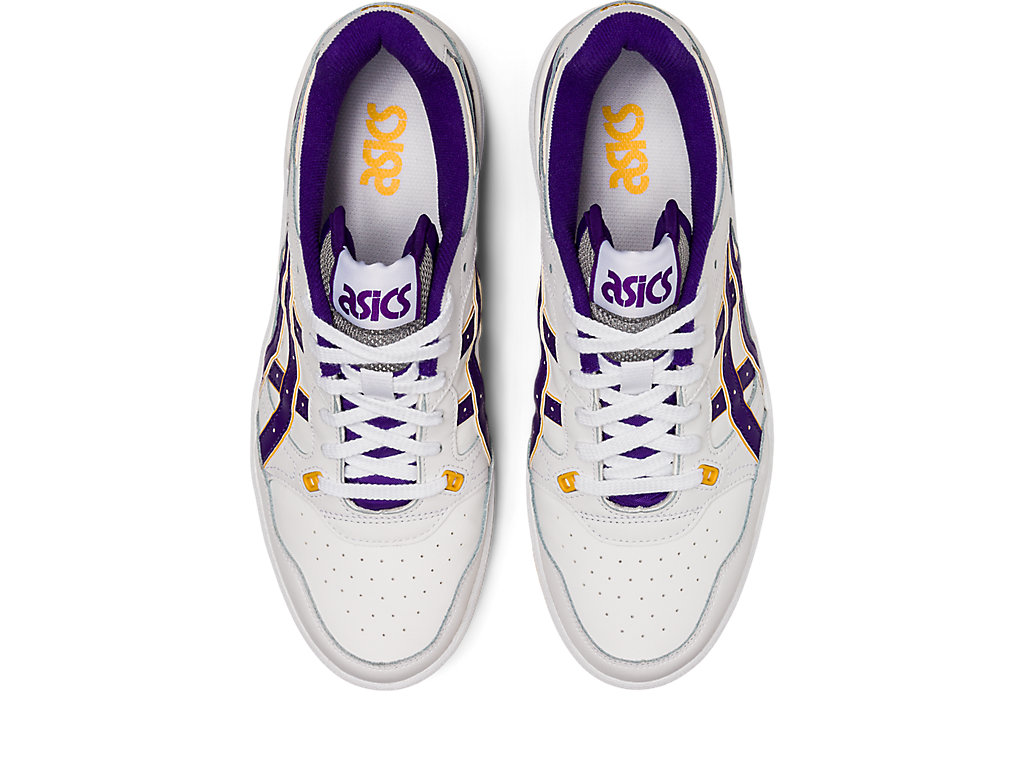 Sneakers Asics Ex89 Feminino Branco Roxo | 7638-WPHSV