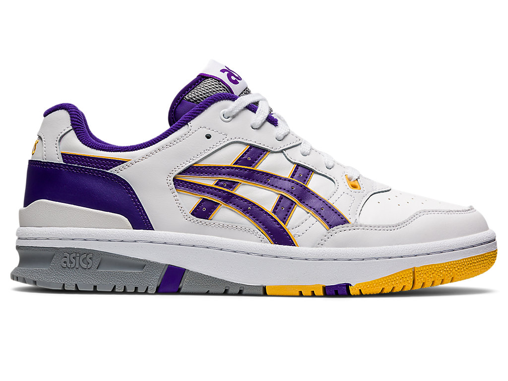 Sneakers Asics Ex89 Feminino Branco Roxo | 7638-WPHSV