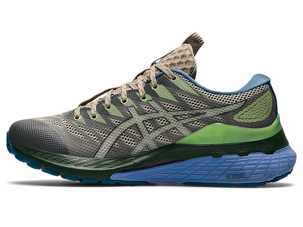 Sneakers Asics Fn3-S Gel-Kayano 28 Feminino Verde Oliva Azuis | 6074-ZOQIG