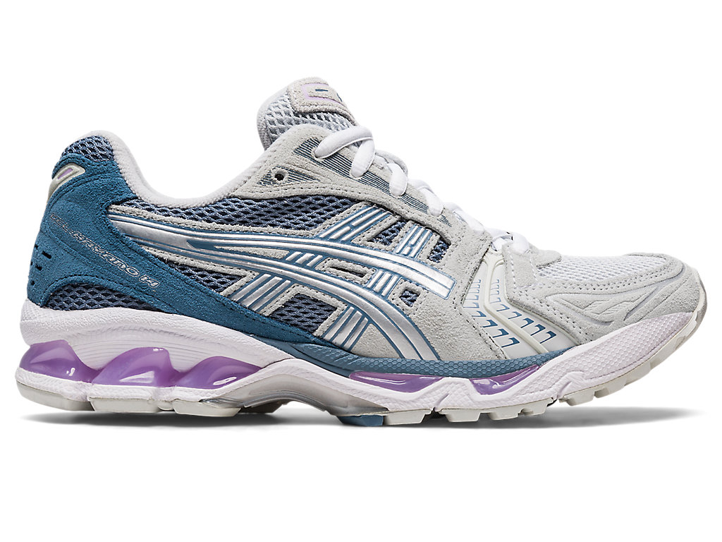 Sneakers Asics Gel-Kayano 14 Feminino Cinzentas Prateadas | 8067-XBLEA