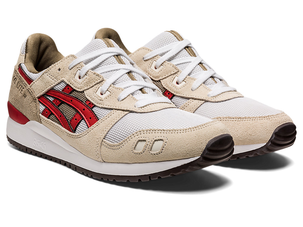 Sneakers Asics Gel-Lyte Iii Og Feminino Cinzentas Vermelhas | 9042-CEGOT