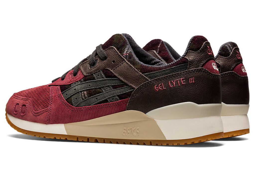 Sneakers Asics Gel-Lyte Iii Og Masculino Vermelhas Obsidiana Cinzentas | 0948-ELAOX