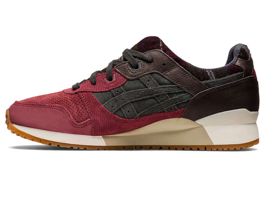 Sneakers Asics Gel-Lyte Iii Og Masculino Vermelhas Obsidiana Cinzentas | 0948-ELAOX