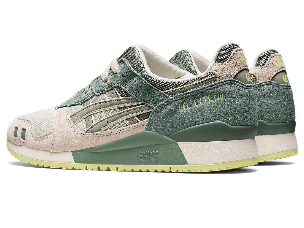 Sneakers Asics Gel-Lyte Iii Og Masculino Creme Verde Oliva Cinzentas | 7058-XGFSY