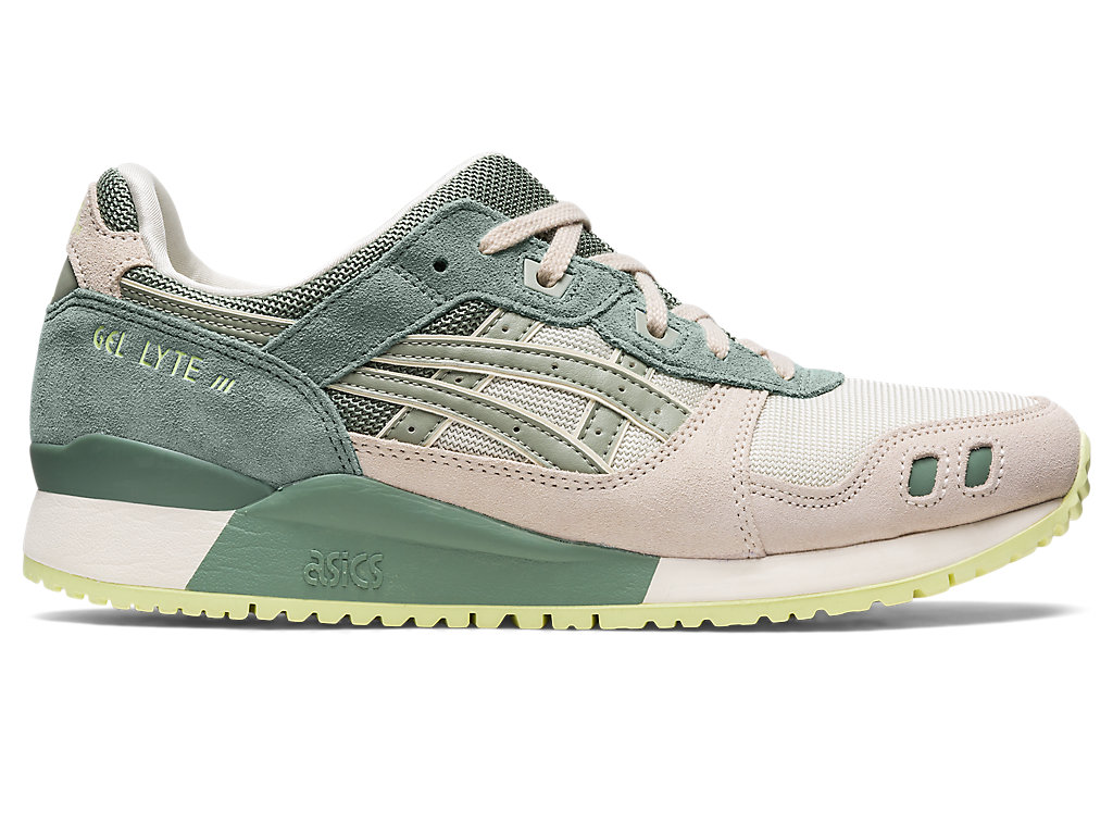 Sneakers Asics Gel-Lyte Iii Og Masculino Creme Verde Oliva Cinzentas | 7058-XGFSY