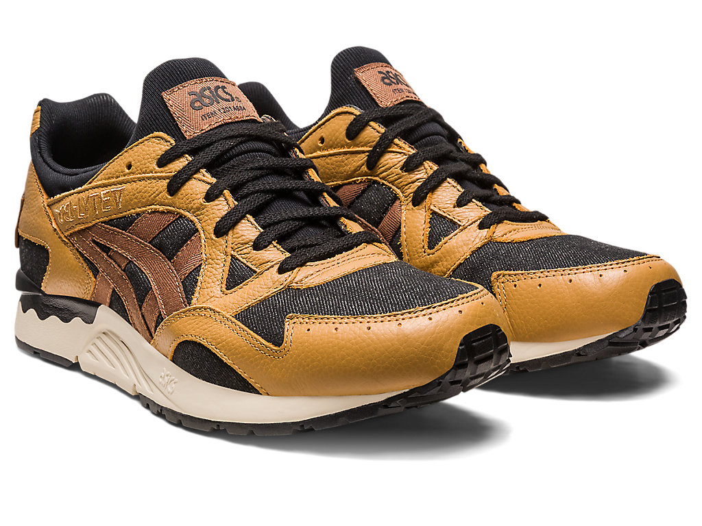 Sneakers Asics Gel-Lyte V Modern Patchwork Masculino Pretas | 2843-LJYOA