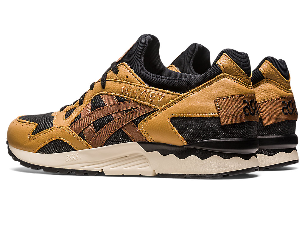 Sneakers Asics Gel-Lyte V Modern Patchwork Masculino Pretas | 2843-LJYOA