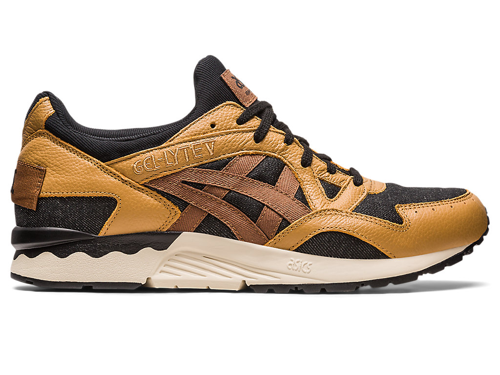 Sneakers Asics Gel-Lyte V Modern Patchwork Masculino Pretas | 2843-LJYOA