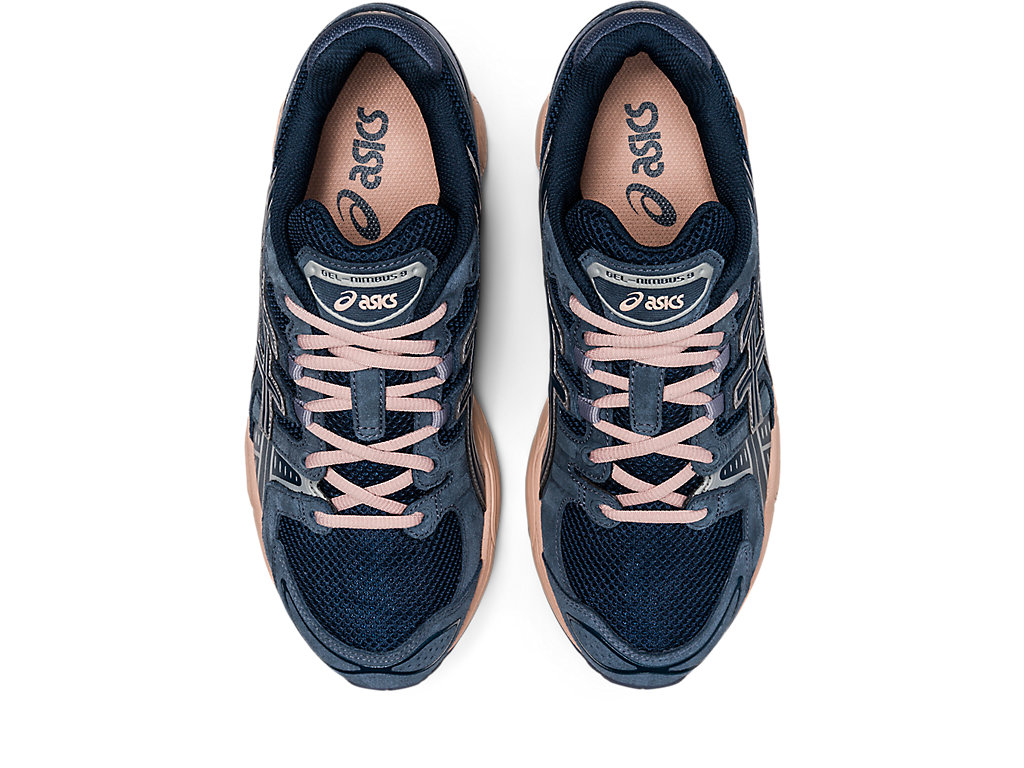 Sneakers Asics Gel-Nimbus 9 Feminino Azuis | 5034-AQLSD