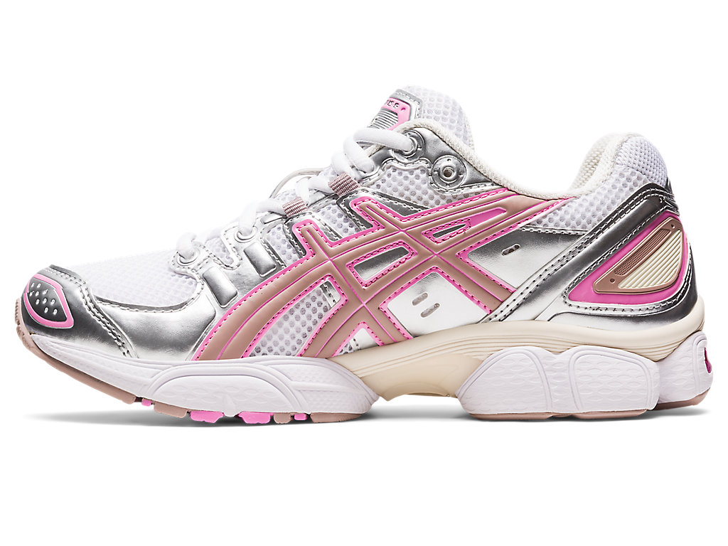 Sneakers Asics Gel-Nimbus 9 Feminino Branco Prateadas | 0935-DNVCJ